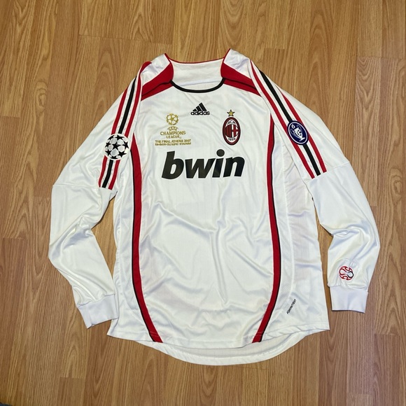 adidas Other - Kaká 22 AC Milan 06/07 away jersey… UCL Patches and Finals Embroidery